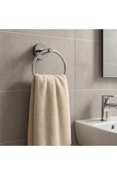 DİGİSU YAPIŞKANLI &VİDAL YUVARLAK HAVLULUK-KROM