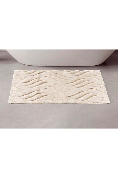 Cotton Box Βαμβακερό πατάκι Skay Beige 60x100