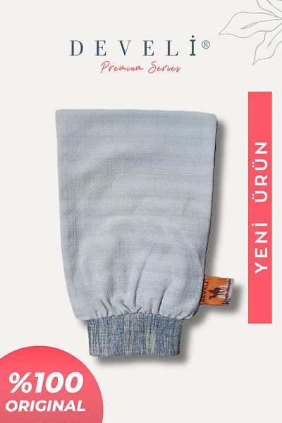 Develi 1973 Peeling Glove 100% Flush Silk Scrub Bath Bath Scrub Suitable for All Skin Types