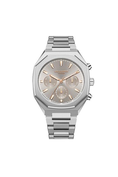 Lee Cooper Men's Multi Function Grey Dial Watch - LC08045.360
