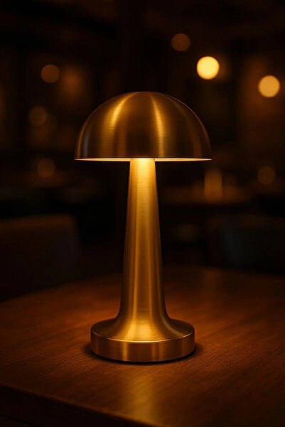 Cata Ct-8429 Retro Gold Dokunmatik Şarjlı Led Masa Lambası