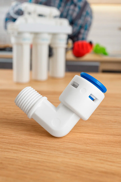 Watergold Su Arıtma Cihazı Membran Kabı Housing Dirseği Çekvalfli Dirsek