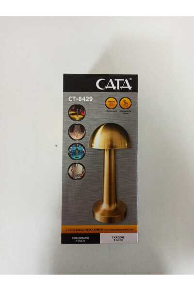 Cata Ct-8429 Retro Gold Dokunmatik Şarjlı Led Masa Lambası