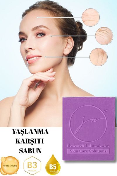 Jimena Natural Anti-Aging Glutathion & Niacinamide & Baobab Soap 85 Gr