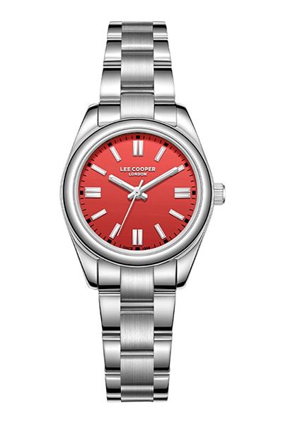 Lee Cooper Lee Cooper Women's Watch, Analog Display and Metal Strap - LC07962.380, Silver