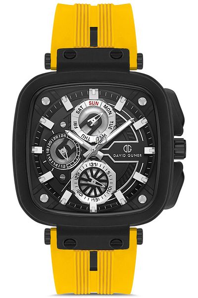 DAVID GUNER David Güner Men's Wristwatch S.Dg-8601Gd-Zr2