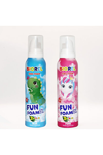 Biorel 2'li Oyun Köpüğü Seti - Mavi/Pembe