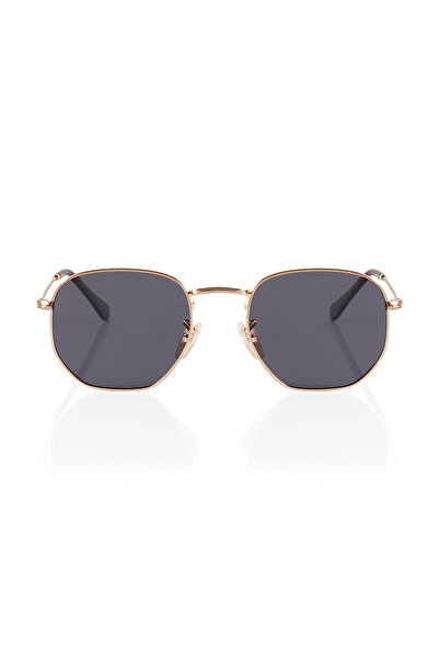 CLAES Hexagonal Gold Polarize Güneş Gözlüğü