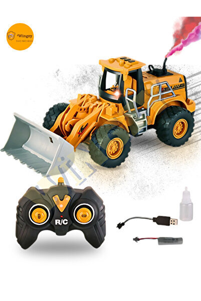 Wingzy Uzaktan Kumandalı Kepçe, Full Fonksiyon, Şarjlı, Buhar Atan, Kazıcı , ...