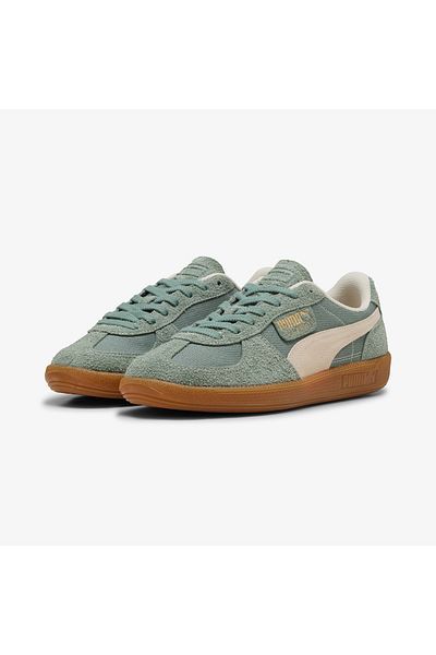 Puma Palermo Vintage Women's Green Sports Shoes