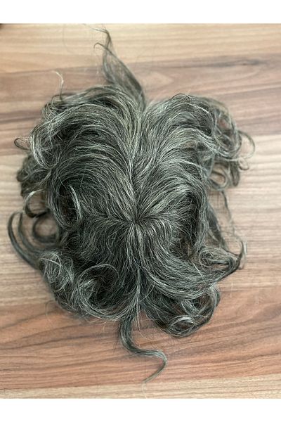 Vip Kozmetik Vip Prosthetic Hair Angora Model Brown White 7X9 30%