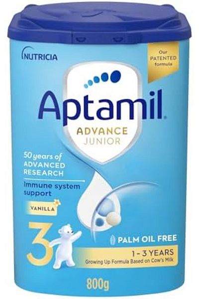 Aptamil Advance Junior 3 milk formula, palm oil-free, for children from 1 to 3 years