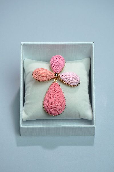 Rumon Wicker Knitted Earrings