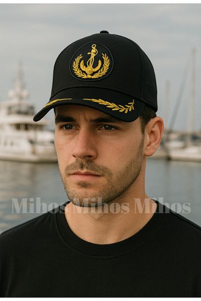 Mihos Унисекс шапка Captain Sailor Black