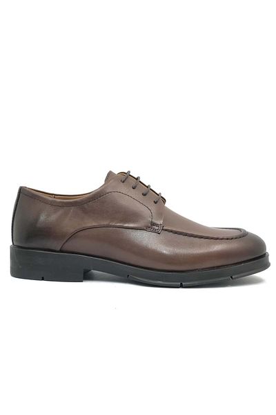 Greyder Men's Brown Genuine Leather Classic Shoes 4K1Ka64641