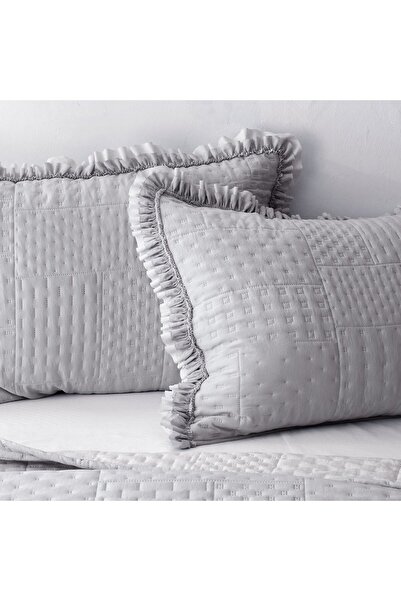 Madame Coco Maryon Einzel-Tagesdecke - Grau