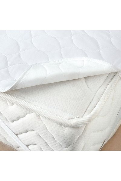 Madame Coco Gesteppte Matratze für Kingsize-Betten – Weiß