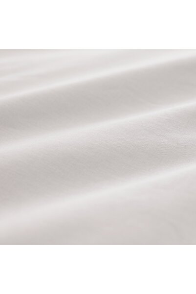 Madame Coco Manon Doppelbettbezug, 100 % Baumwolle, Ranforce, einfarbig, Weiß