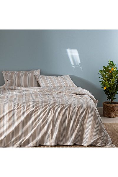 Madame Coco Garngefärbtes Bettbezug-Set Darvell, Kingsize