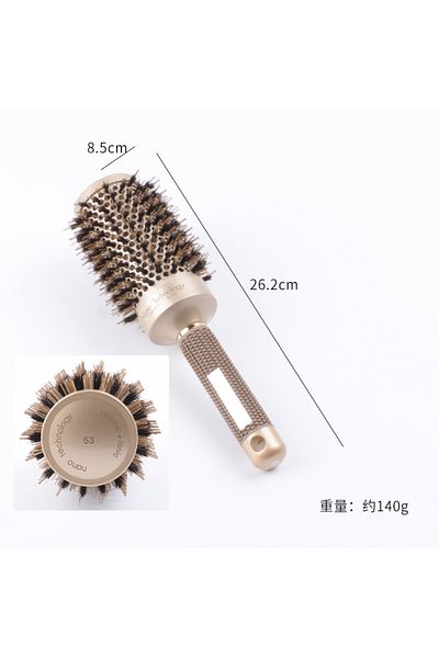 Generic 4 Different Sized Cylindrical Curling Brushes Air Bristle Ceramic Curling Brush Styling Brush