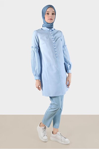 Alvina Boru Pants with Cuffed Legs 70384