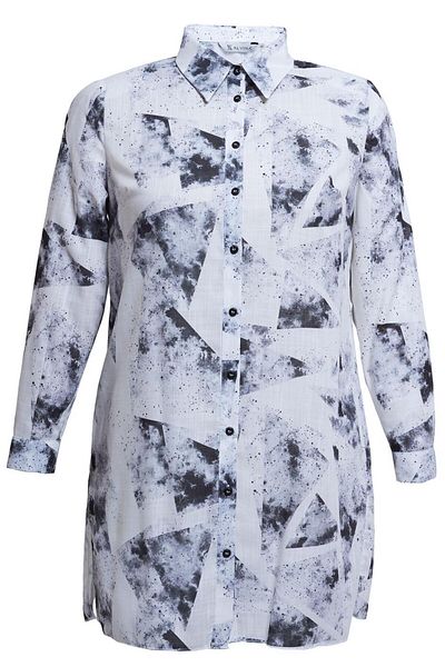Alvina Plus Size Patterned Tunic 20512