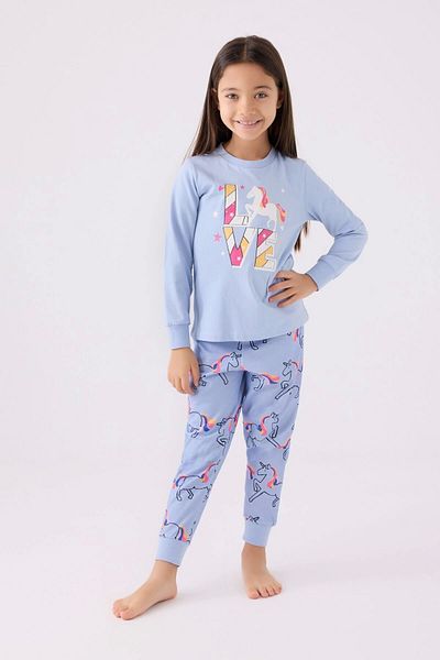 Rolypoly Girl's Double Set - Blue