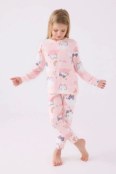 Rolypoly Girl's Double Set - A.Pink