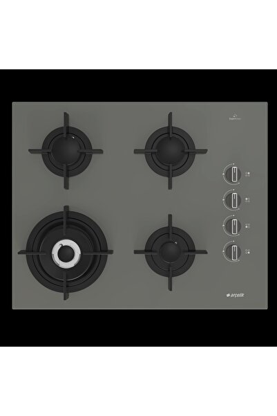 Arçelik Ocd T 651 Dwg Gri Cam Ankastre Ocak