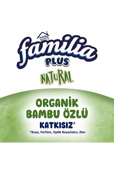 Familia Plus Natural Penguin Embossed 16 Pack Towel Paper