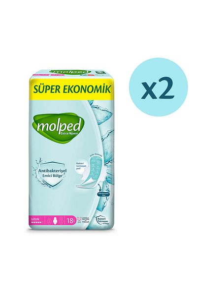 Molped Extra Hygiene Long Advantage Package 36 Pieces
