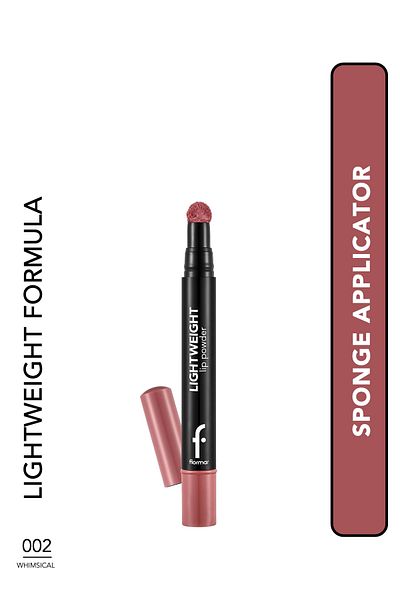 Flormar بودرة شفاه غير لامعة خفيفة (وردي) - بودرة شفاه خفيفة الوزن - 002 Whimsical -8682536007443