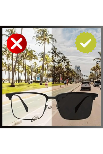 PROMARK UP 3'ü 1 Arada Manyetik Gözlük – Değiştirilebilir Klipsli, Güneş ve G...