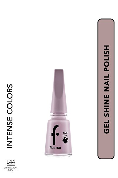 Flormar Nail Polish - Jelly Look Nail Enamel Charleston Grey 8690604497744