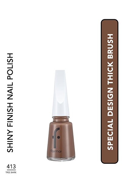 Flormar طلاء أظافر فلورمار 413 لحاء الشجر