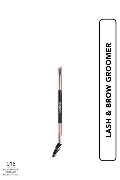 Flormar فرشاة تلوين ومشط الحواجب ذات طرفين - فرشاة الحواجب والجرومر - 015 -86...