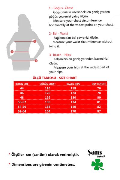 Şans Women's Bone Large Size Front Printed Double Sleeve Blouse with Crew Neck 65n36484