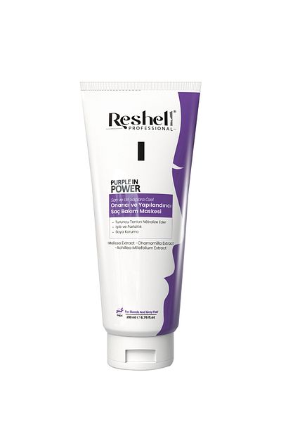 Reshell Intensive Repair and Structuring Hair Mask for Blonde and Gray Hair 200 ml