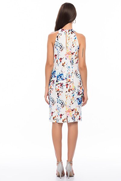 Şans Tekstil Women's Bone Colored Dress 26A14427