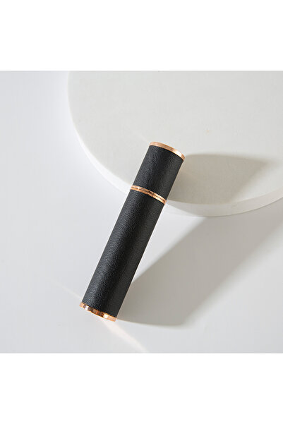 Choice زجاجة عطر محمولة سعة 10 مل، سوداء اللون، للسفر، موزع عطر صغير قابل لإعادة التعبئة، زجاجة عطر اصطناعية