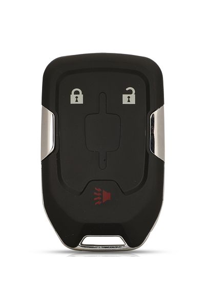 Choice 3 Buttons Jingyuqin Smart Keyless Fob Shell For Chevrolet Tahoe Silverado Suburban Tahoe Gmc Sierra