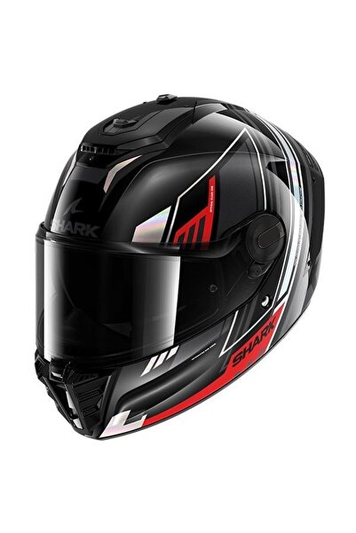 Shark Spartan Rs Byrhon Kırmızı Gri Kapalı Kask S(ŞEFFAF VİZÖRLÜ)