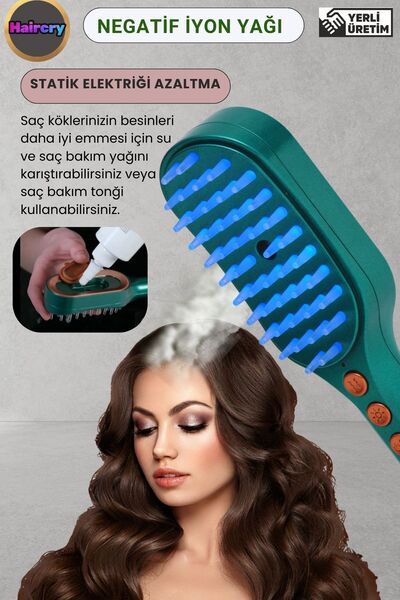 VELDA TECH Ion and Steam Massager – Effective Against Dandruff and Hair Loss