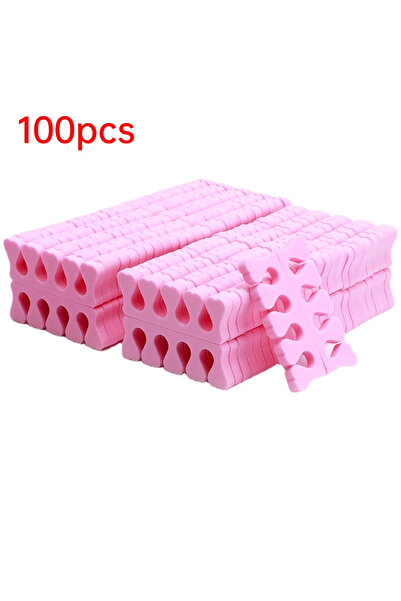 Choice 100 قطعة وردية اللون، 100، 200 قطعة/الحزمة، إسفنجة لفصل أصابع القدمين،...