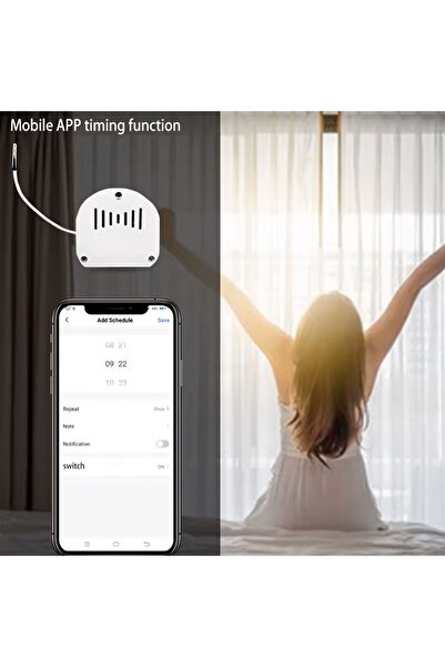 AREB Smart Hidden Switch 15a – Wi-fi Remote Control Power Switch Compatible With Alexa & Google