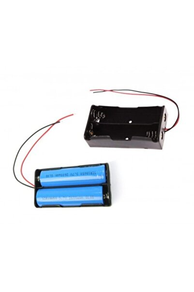 CNL 18650 Lityum Iyon Pil Batarya Yuvası Ikili Seri Bağlatı Şarj Kiti