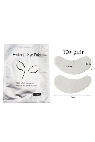 Choice 50 زوجًا من ثعلب 50/100/200 زوجًا من وسادات الرموش جل هيدروجيل رقعة العين تطعيم تحت العين ملصق ورقي ثعلب