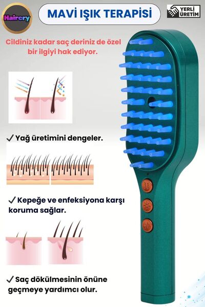 VELDA TECH Ion and Steam Massager – Effective Against Dandruff and Hair Loss