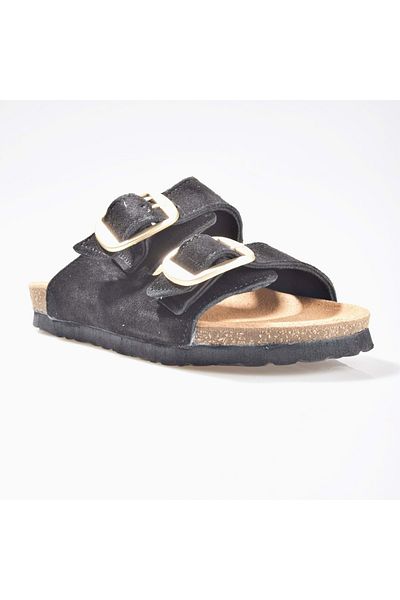 Zeyn 8128 Women's Genuine Leather Slippers