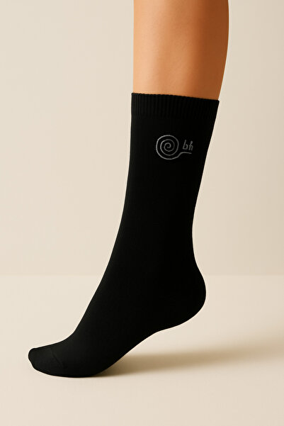 babbelt جوارب سوداء مرنة ومريحة